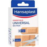 Hansaplast Essentials Universal Mix Pack Pleisters - Wondpleisters - Wondverzorging - 8x 72mm - 4x 10x6cm