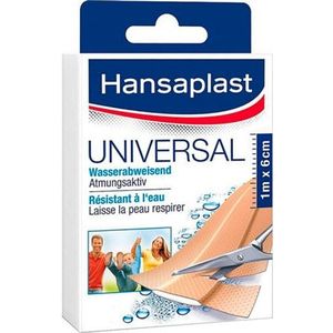 Hansaplast - Universele Pleister - 1m - Gips - 6 cm Breed