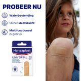Hansaplast Universal Pleisters - Wondpleisters - Wondverzorging - 20 Stuks