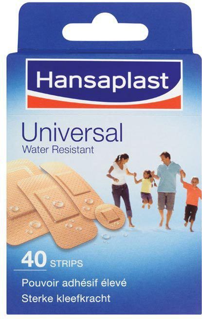 Hansaplast Universal Pleisters - Wondpleisters - Wondverzorging - 40 Stuks
