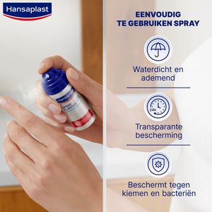 Hansaplast Pleister Spray - Waterproof Spray - Wondpleisters - Wondverzorging - 32,5ml