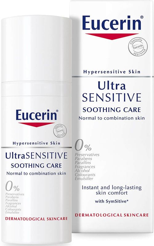 Eucerin - ULTRA SENSITIVE - Gezichtscrème - Hydraterend - Voor Normale tot Gecombineerde Huid