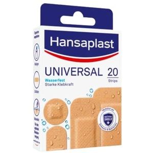 Hansaplast assortiment, 20 stuks 45906 - pleisters, bandages en gaas
