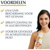 Eucerin - Sun Oil Control Mist - Transparant - SPF 30 - 12 x 200 ml - Voordeelverpakking