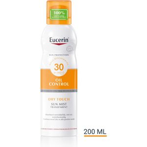Eucerin - Sun Oil Control Mist - Transparant - SPF 30 - 12 x 200 ml - Voordeelverpakking