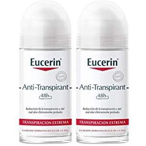 Eucerin Anti-transpirant 48h Rol Op 50mlx2