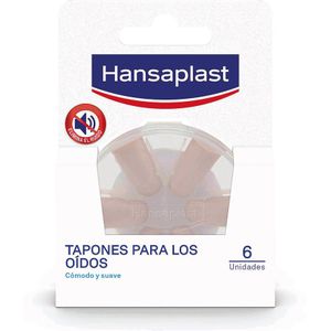 Hansaplast Lärmstop Ohrstöpsel 6 Stück | Packung (6 Stück)