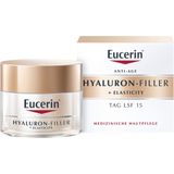 Eucerin - Hyaluron-Filler + Elasticity - Gezichtscrème - SPF 15 - 50 ml
