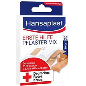 Hansaplast DRK EHBO-pleisterset, 20 stuks