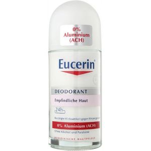 Eucerin - Deodorant Roll-On - Gevoelige Huid - 0% Aluminium - 48 Uur Bescherming