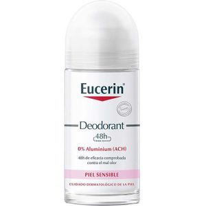 Eucerin Deodorant Roll-on Gevoelige Huid 48 uur 0 % Aluminium 50 ml