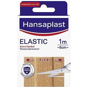 Hansaplast Elastic 1 m x 6 cm - B0196P6X2S | Packung (1 m)