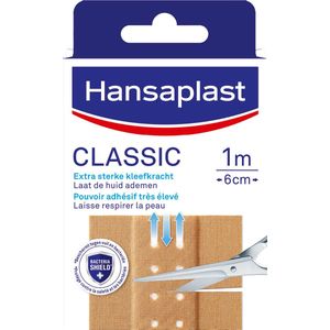 Hansaplast Classic Pleisters - Wondpleisters - Wondverzorging - 1m x 6cm