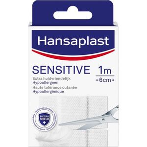 Hansaplast Sensitive Pleisters - 1m x 6cm