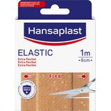 Hansaplast Elastic Pleisters - Wondpleisters - Wondverzorging - 1m x 8cm