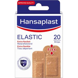 Hansaplast - Elastische Pleisters - Waterdicht - 20 Stuks