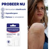 Hansaplast Sensitive Pleisters - Wondpleisters - Wondverzorging - 20 Stuks