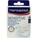 Hansaplast Sensitive Pleisters - 20 strips