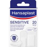 Hansaplast Sensitive Pleisters - Wondpleisters - Wondverzorging - 20 Stuks