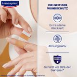 Hansaplast - Pleisterrol - Textiel - Wit - 4 cm x 5 meter
