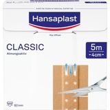 Hansaplast - Pleisterrol - Textiel - Wit - 4 cm x 5 meter