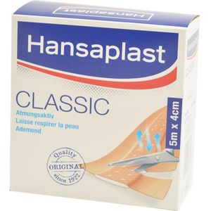 Hansaplast Pleister rol Classic 5 m x 4 cm