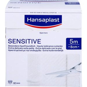 Hansaplast Sensitive 5 x 8 Rolle, 1 St. Pflaster