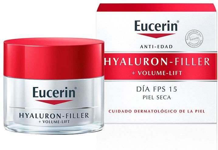 Eucerin Hyaluron Filler Volume Lift Crema De Dia Fps15 Piel Seca 50 Ml