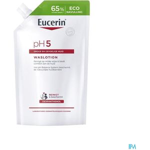 Eucerin - pH5 Waslotion - Navulverpakking - Voor Droge en Gevoelige Huid