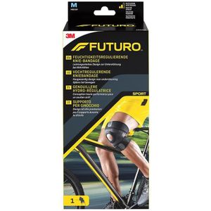 Futuro - Sport Vochtregulerende Kniebandage - Maat M - 1 Stuk