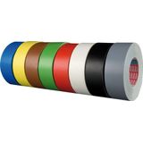 Duct tape 4651-04 met kunststofcoating 19mmx50m zwart tesa