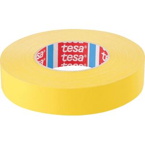 Tesa 4651 textieltape - 50 meter per rol - geel breedte 15 mm