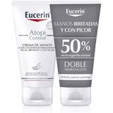 Eucerin - Atopi Control - Handcrème - 2 x 75 ml - Voor Droge Huid