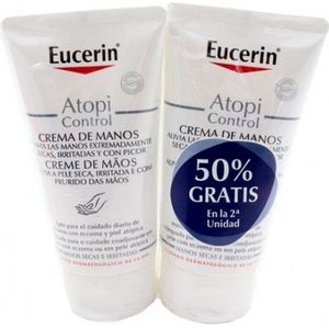 Eucerin - Atopi Control - Handcrème - 2 x 75 ml - Voor Droge Huid