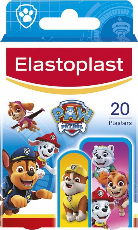 Elastoplast - De Patrouille - Pleisters - Latexvrij - 6 Stuks van 30 x 55 mm, 14 Stuks van 19 x 55 mm