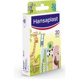 Hansaplast - Kids Sensitive - Dierenpleisters - 20 Stuks - Waterbestendig