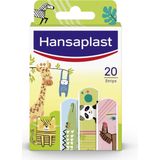 Hansaplast - Kids Sensitive - Dierenpleisters - 20 Stuks - Waterbestendig