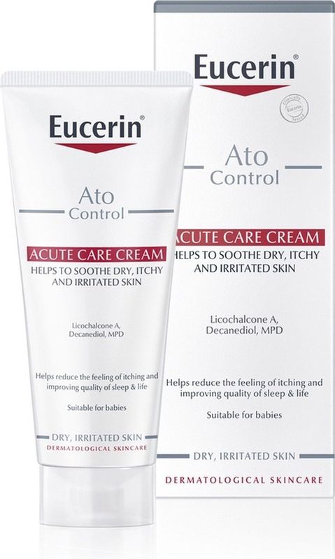 Eucerin - AtopiControl Acute Zorg Crème - 100 ml - Verkoelend Effect