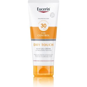Eucerin Sun Oil Control SPF 30 Dry Touch Gel-Crème Ultra Lichte Textuur Tube 200ml