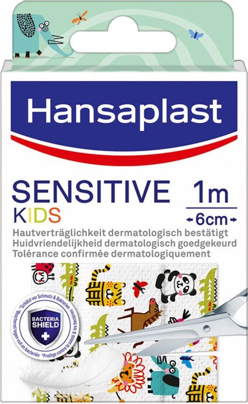 Hansaplast Kids - Pleisters - Sensitive - 1M x 6CM
