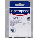 Hansaplast Sensitive Pflast.hypoallergen Strips 20 St Pflaster