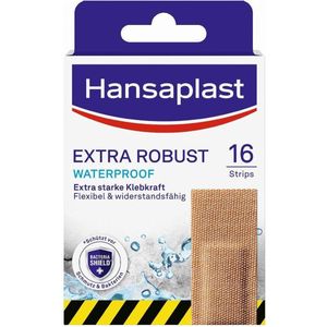 Hansaplast - Extra Robust - Textielpleisters - 16 Stuks - Waterdicht