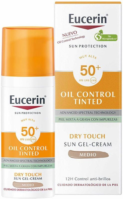 Sun Block Eucerin Dry Touch Medium SPF 50+ (50 ml)