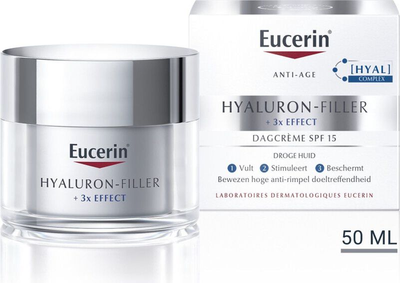 Eucerin Hyaluron-Filler Dagcrème SPF15 Droge Huid - 50 ml