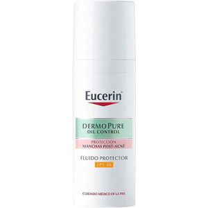 Anti Bruine vlekken Zonnebrandlotion Eucerin DermoPure Anti-Imperfecties SPF 30 (50 ml)