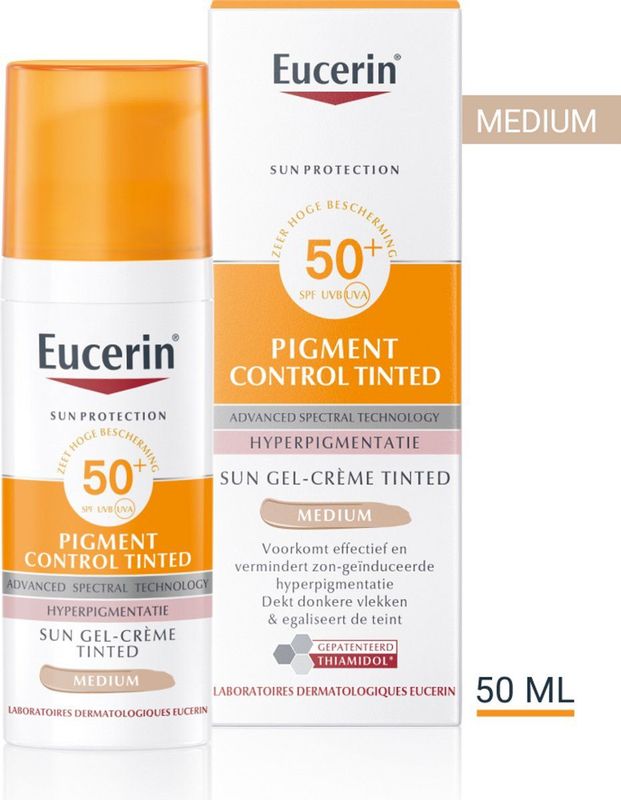 Eucerin Sun Pigment Control Tinted Medium SPF 50 50 ml