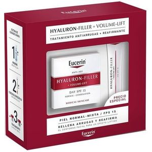 Eucerin Hyaluron-Filler + Volume-Lift Gecombineerde Huid SPF 15 Set