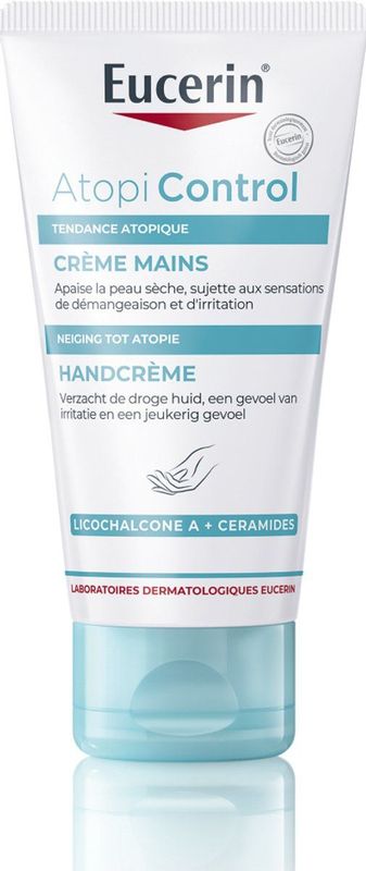 Eucerin AtopiControl Handcrème Droge Huid met neiging tot Atopie Tube 75ml