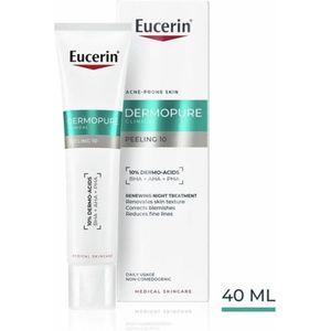 Eucerin - DermoPure Clinical Peeling 10 - Renoverende Nachtverzorging - 40ml