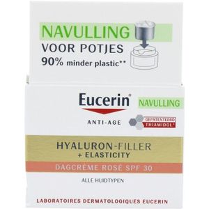 Eucerin - Hyaluron-Filler + Elasticity - Dagcrème - Rose - SPF30 - Navulling